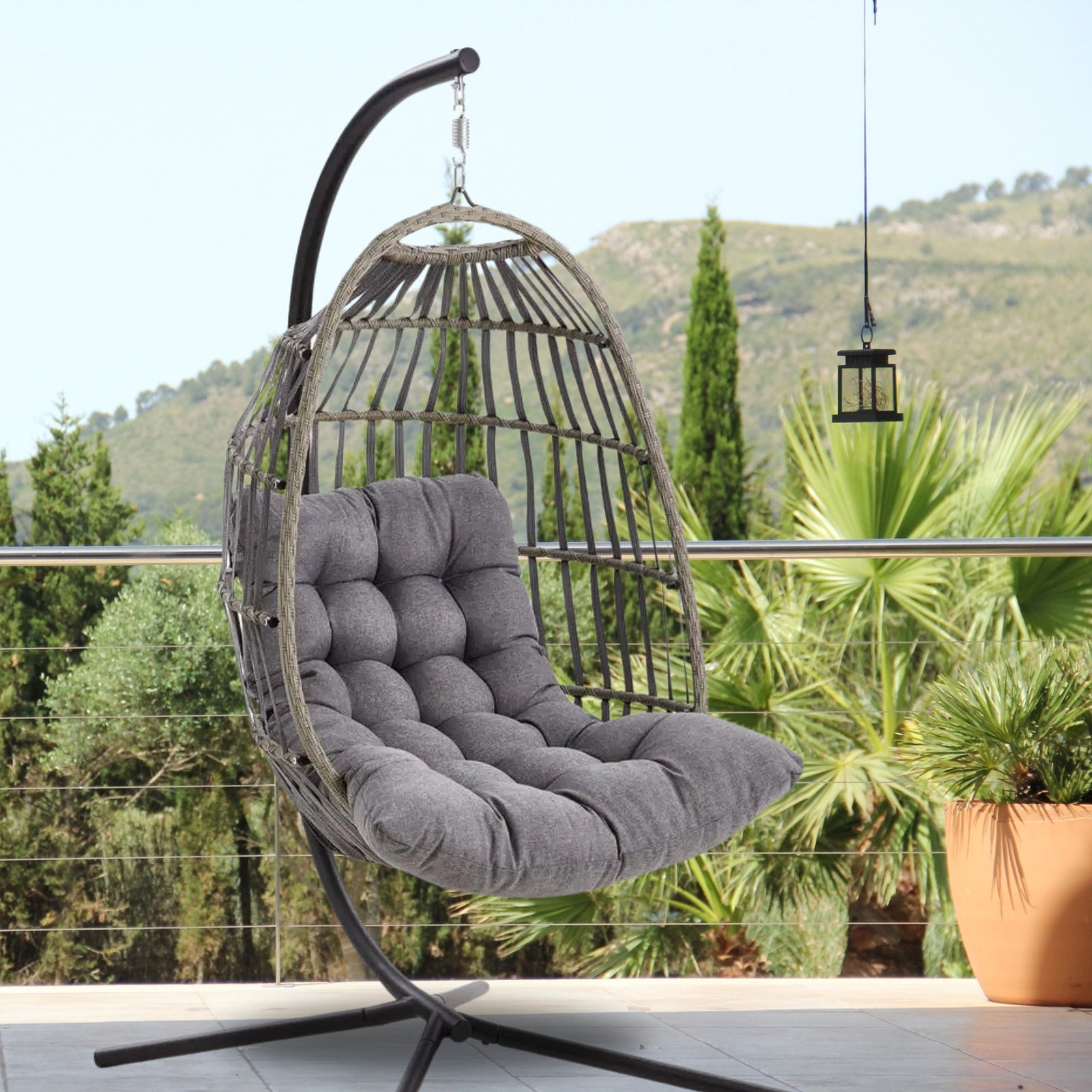 Der Hängekorb - Hängeschaukel mit Gestell