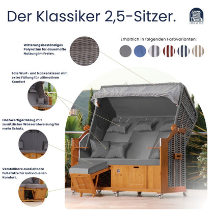 Der Klassiker 2,5-Sitzer