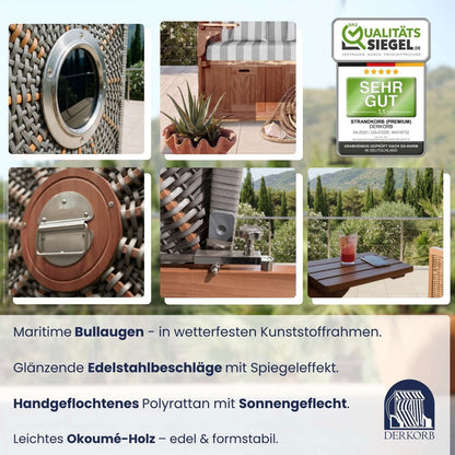 Der Vielseitige Nordsee Details: Bullauge, Stauraum, Beschläge, Bistrotisch
