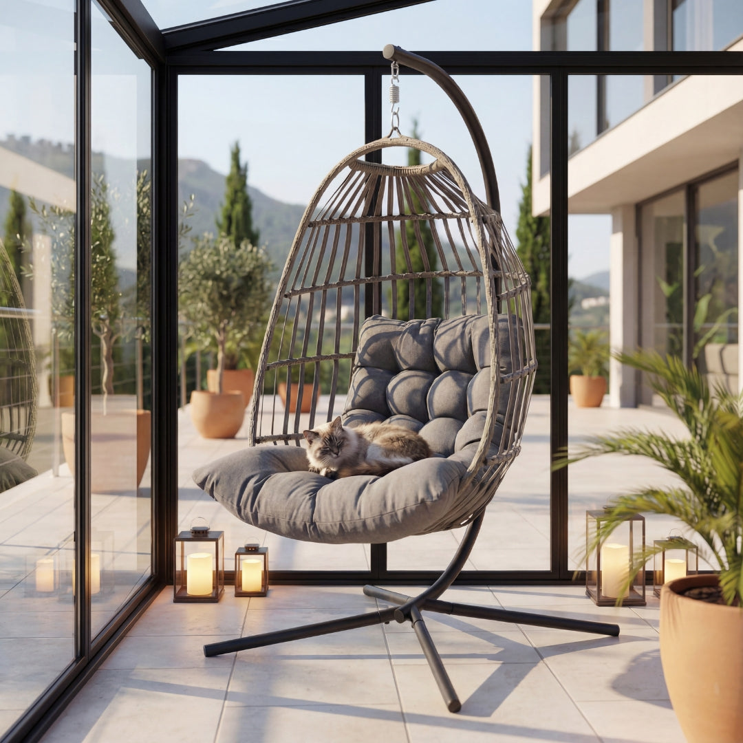 Der Hängekorb - Hängeschaukel mit Gestell